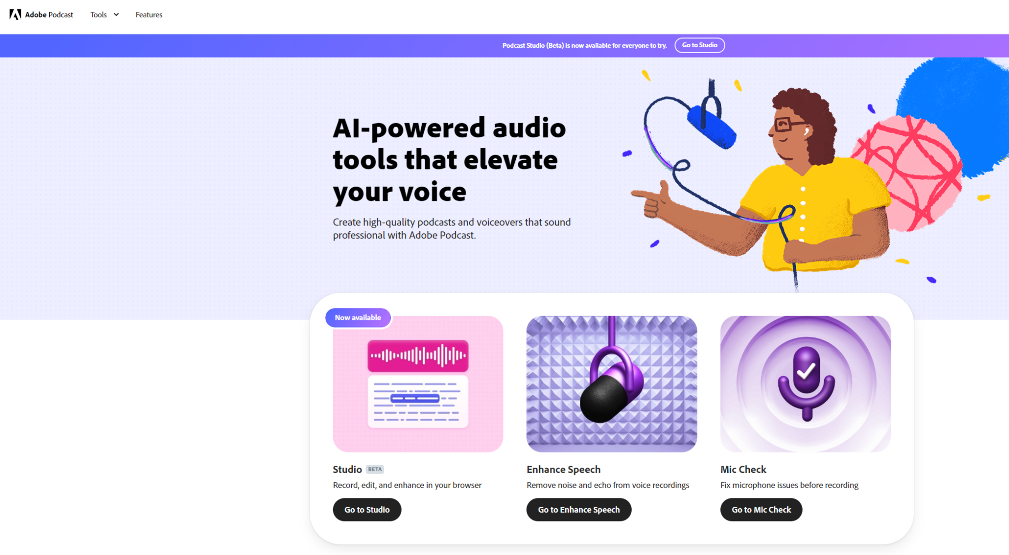 AI powered audio tools