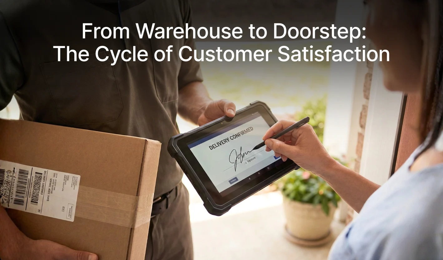 From Warehouse to Doorstep The Cycle of Customer Satisfaction how to improve customer service in logistics