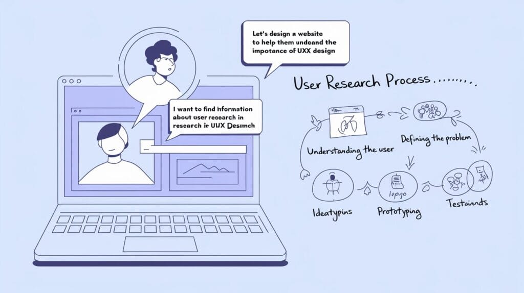 user research in UI/UX design