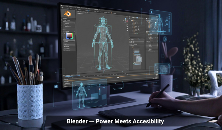 Blender – Versatile and Free best 3d animation software