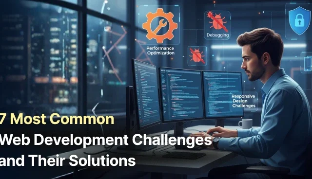 7 Most Common Web Development Challenges and Their Solutions web development challenges