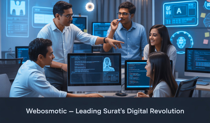 WebOsmotic Leading Surats Digital Revolution top 10 it companies in surat
