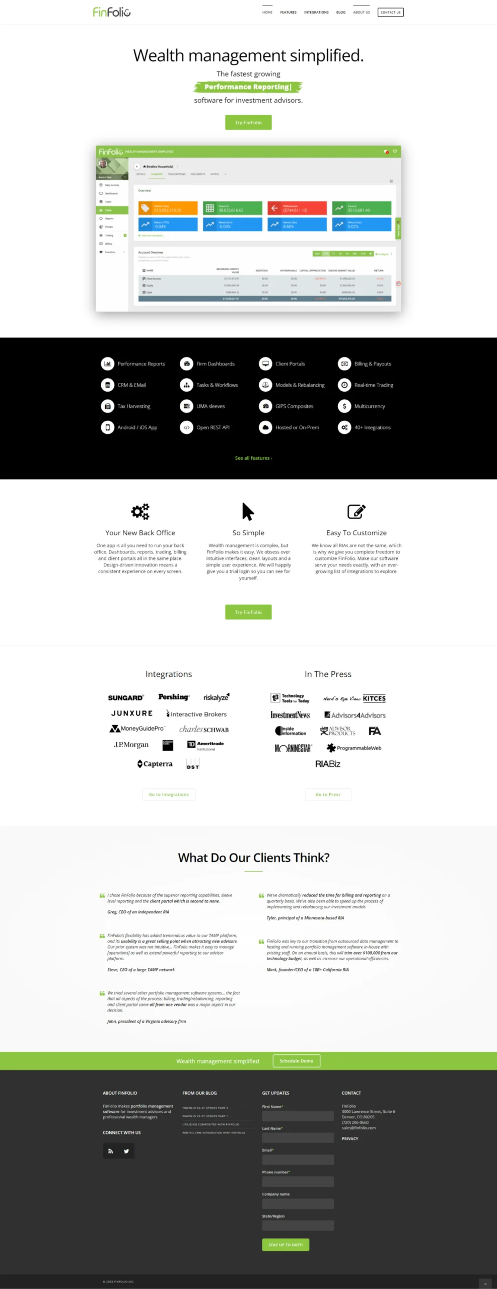 Finfolio