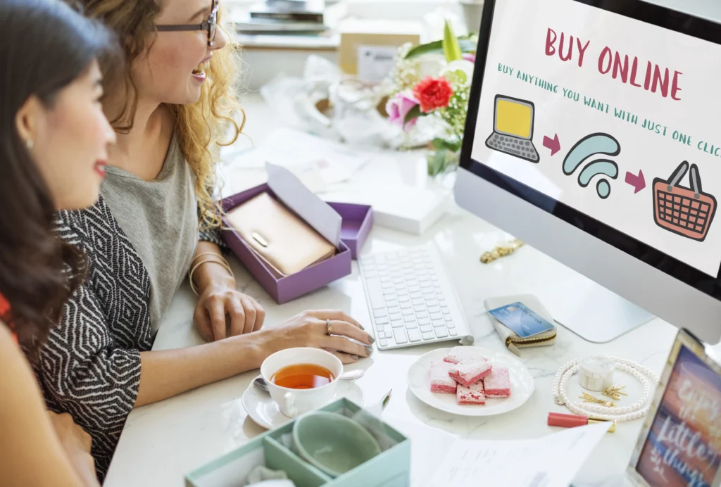 online shopping web shop e shopping concept min ai in ecommerce