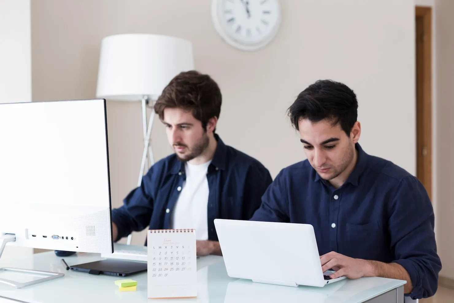young men working office 23 2147 AI Solutions for Healthcare
