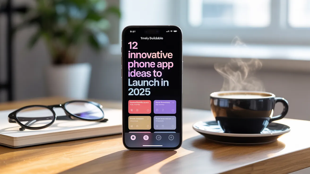 12 Innovative Phone App Ideas to Launch in 2025