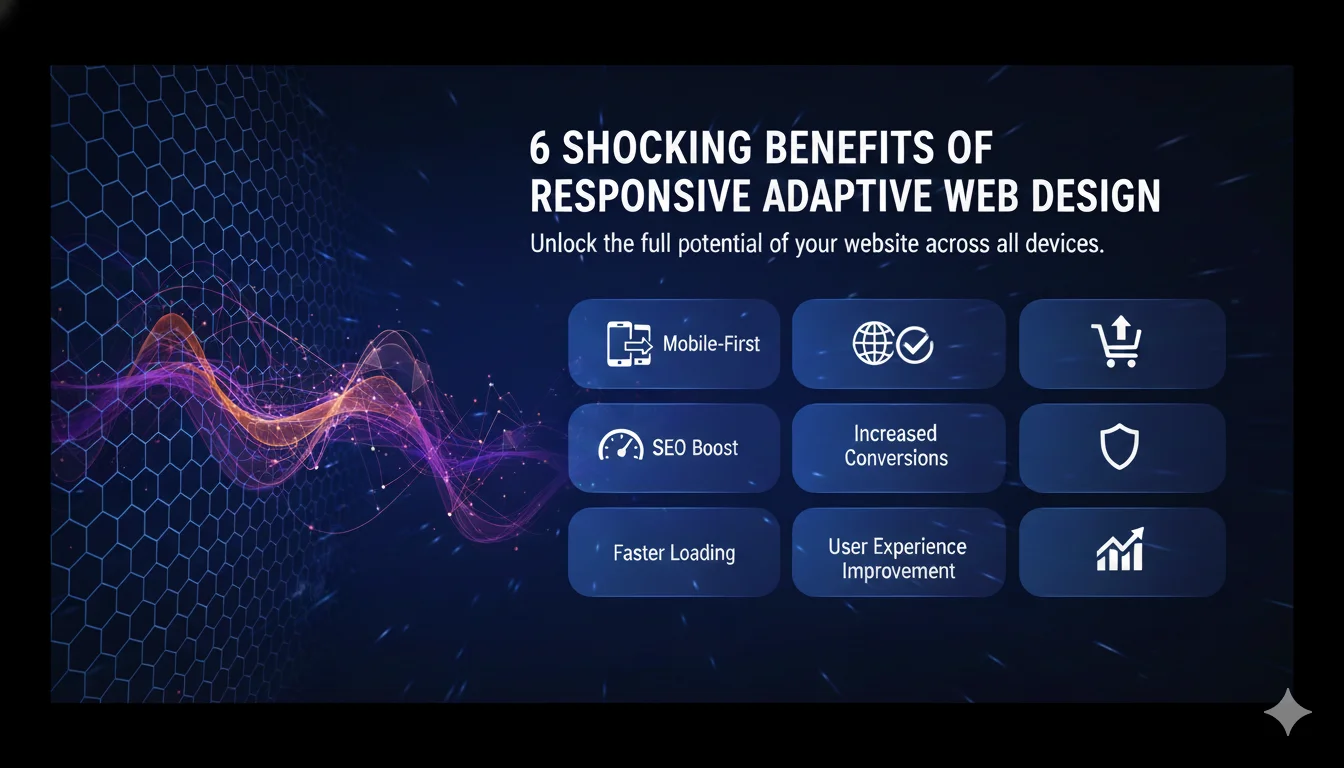 6 Shocking Benefits of Responsive Adaptive Web Design