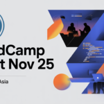 announcement banner of wordcamp surat happening on november 2025 and wordcamp asia happening on april 2026