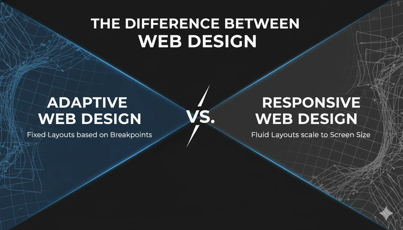 Difference Between Adaptive and Responsive Web Design