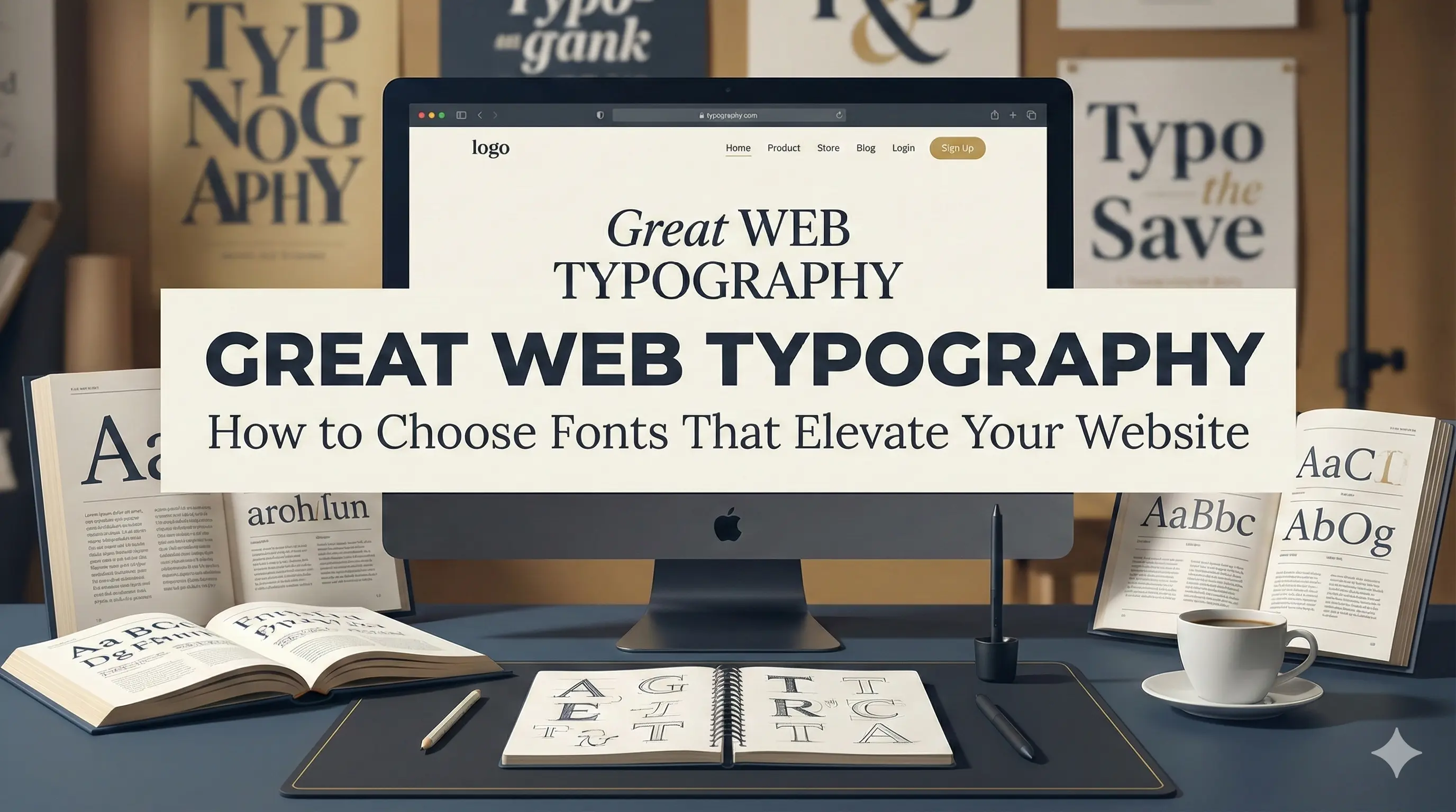 Great Web Typography: How to Choose Fonts That Elevate Your Website