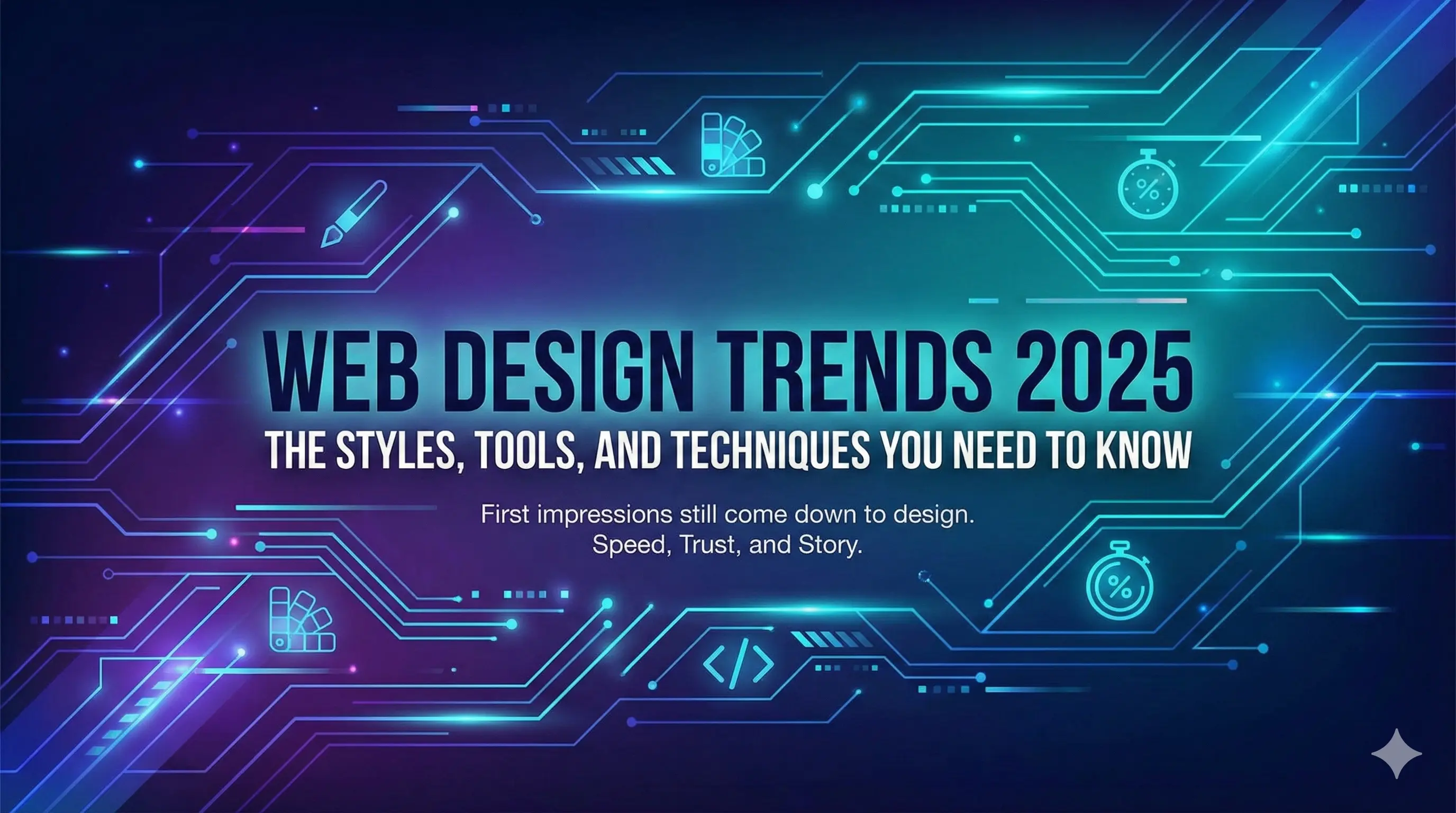 Web Design Trends 2025: The Styles, Tools, and Techniques You Need to Know