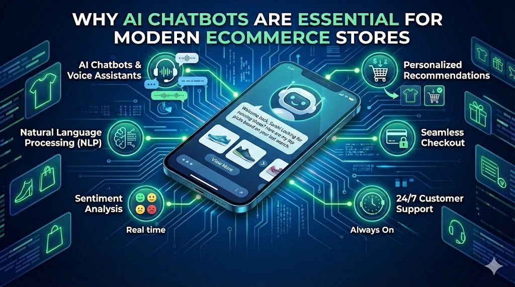 Why AI Chatbots for eCommerce Stores Are Essential in 2026?