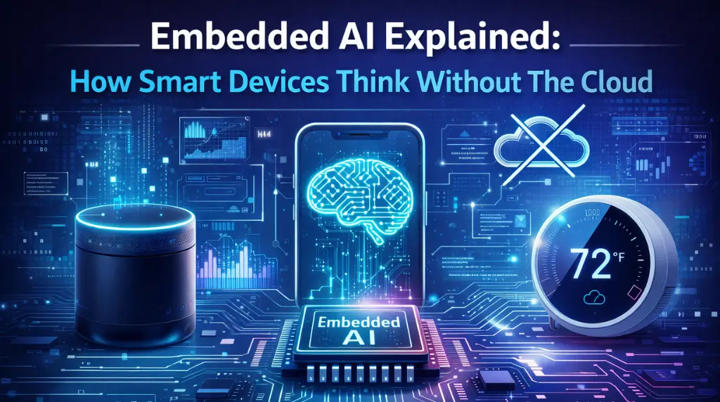 Embedded AI Explained: How Smart Devices Think Without The Cloud