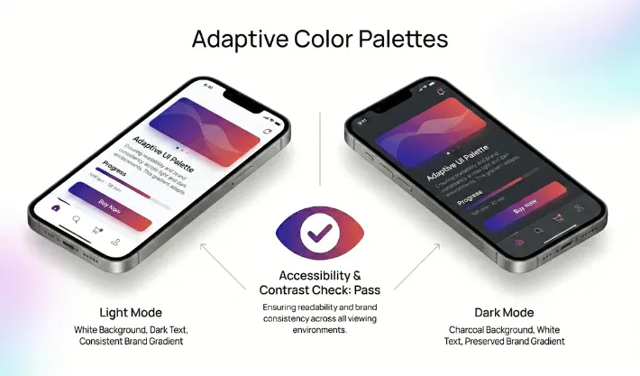 Modern App Colors Design Palettes That Work in 2026 2 modern app colors