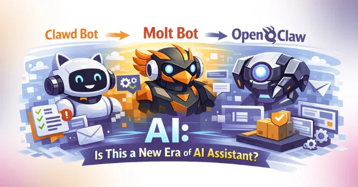 Clawd Bot to Molt Bot and Now Open Claw AI: Is This a New Era of AI Assistant?
