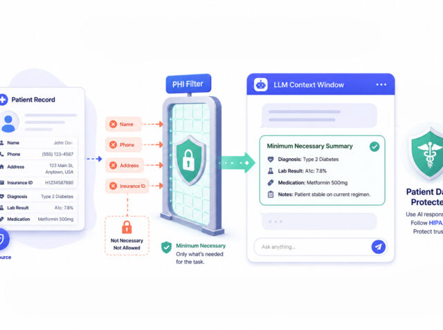 PHI in Your LLM Context Window_ What HIPAA Actually Says