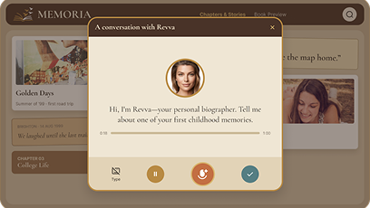Voice AI Memoir Platform