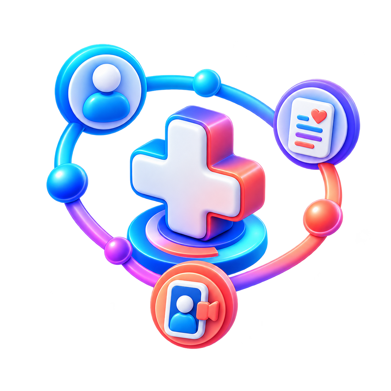 Healthcare home icon webosmotic
