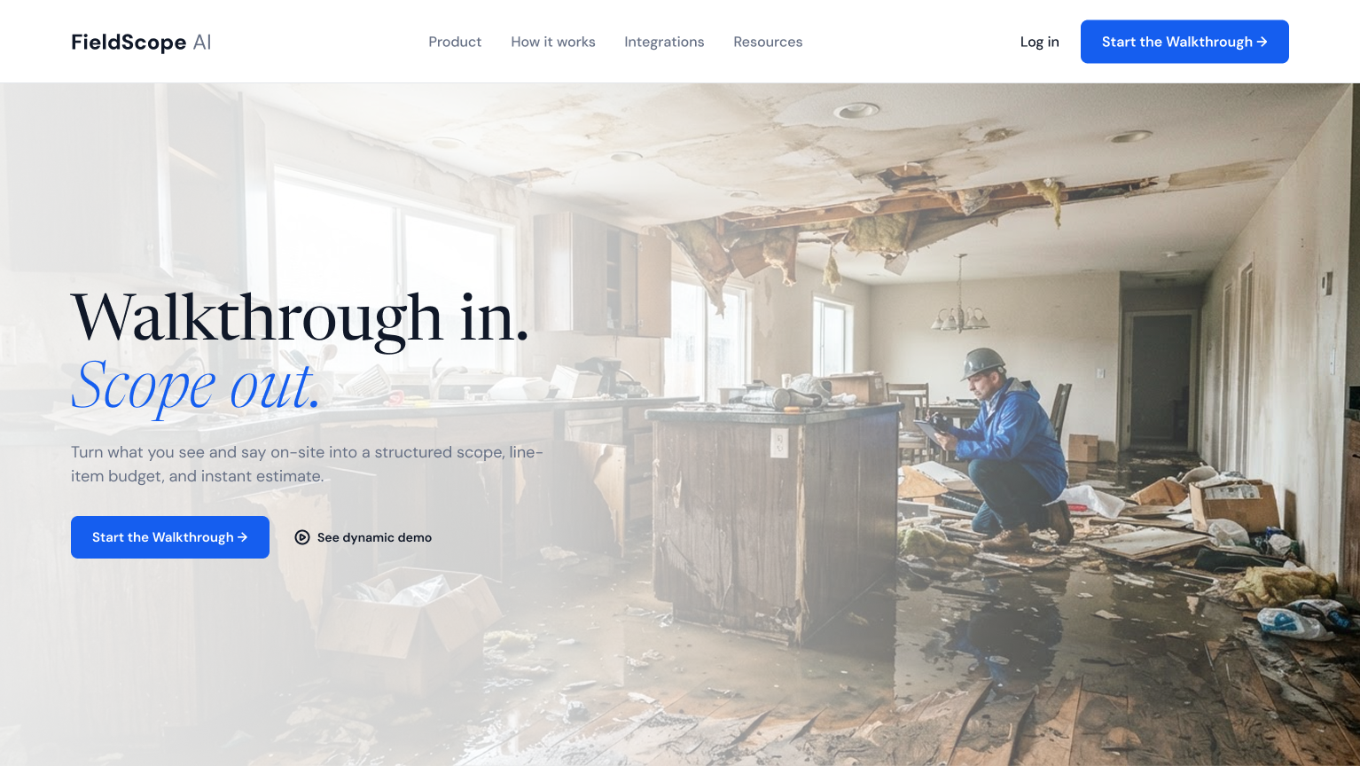 RapidScopePro Header Image AI estimating software development